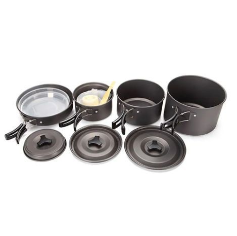 Тактичний набір посуду на 4-5 осіб для походу. Cooking Set SY-500 TV86500 фото