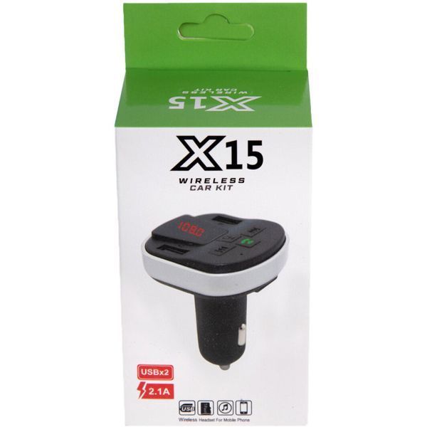 Модулятор FM 5в1 X15 12-24v Bluetooth VEN317 фото