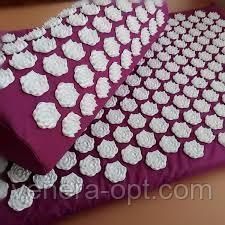 Акупунктурная подушка-коврик для снятия стресса напряжения Acupressure Mat TV90 фото