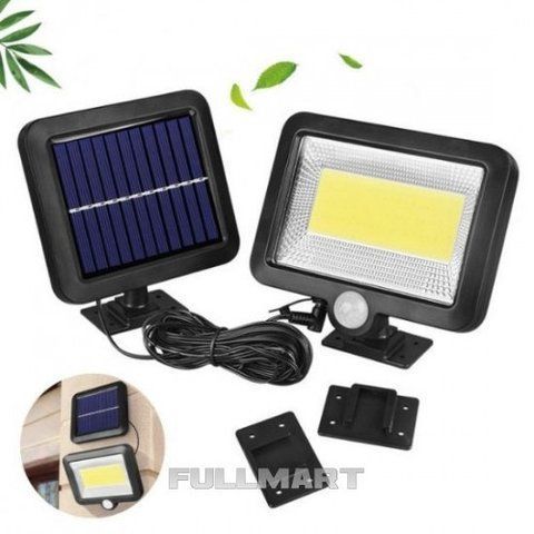 Вуличний світильник SL-F120 COB ліхтар solar light з пультом на сонячній батареї F120 фото