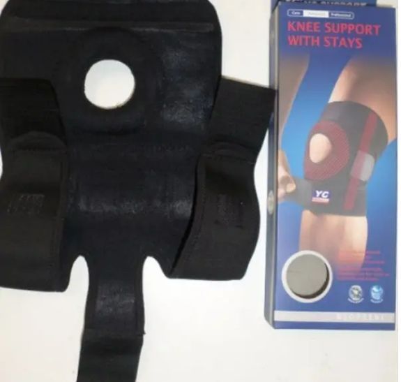 Защитный наколенник, фиксатор колена Knee Support With Stays | стабилизатор для коленной чашечки Knee support VEN86 фото