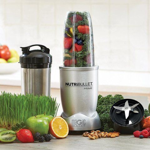 NutriBullet PRIME 12-предметів високошвидкісний блендер 1000Вт, метал TV150 фото