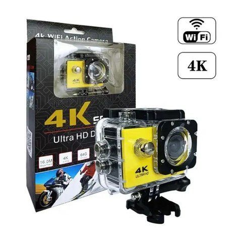 Спортивна відео екшн-камера Sport Action Camera Wi-Fi 4K Ultra HD D800 з аквабоксом WI-FI 16 MP (40) VEN0348 фото