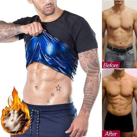 Чоловіча майка для схуднення Sweat Shaper  Майка стягувальна для жінок М/Л/ХЛ/2ХЛ. 92352 фото