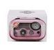Скарбничка Сейф металевий дитячий Metal Safe Radio Радіо Рожевий TV0100 фото 5