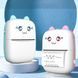 Оптом Портативный термопринтер Mini Printer Blue мини принтер для смартфона с Bluetooth, для печати (50) VEN0391 фото 2