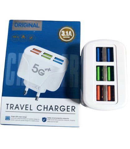 Багатозарядний пристрій на 6 USB-портів 3.1 А швидке заряджання ORIGINAL (500) VEN320 фото