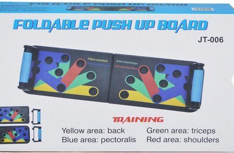 Дошка для віджимання JT-006 foldable push up board для всіх груп м'язів (30) VEN0122 фото