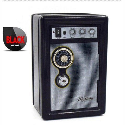 Копилка Металлический Сейф Metal Safe Radio Радио TV0100 фото