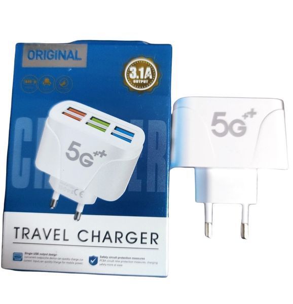 Багатозарядний пристрій на 6 USB-портів 3.1 А швидке заряджання ORIGINAL (500) VEN320 фото