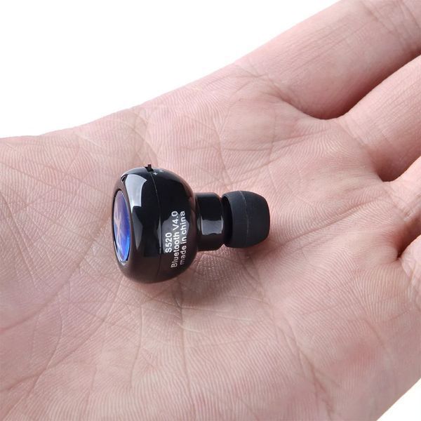 Иновационные наушники-гарнитура для смартфонов AirBeats Bluetooth mini 4.0 Черный B6-62-B фото
