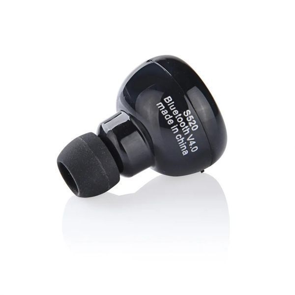 Иновационные наушники-гарнитура для смартфонов AirBeats Bluetooth mini 4.0 Черный B6-62-B фото