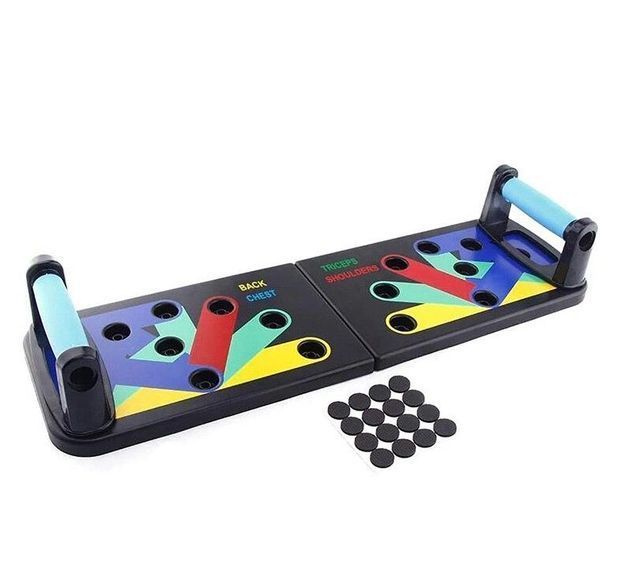 Дошка для віджимання JT-006 foldable push up board для всіх груп м'язів (30) VEN0122 фото