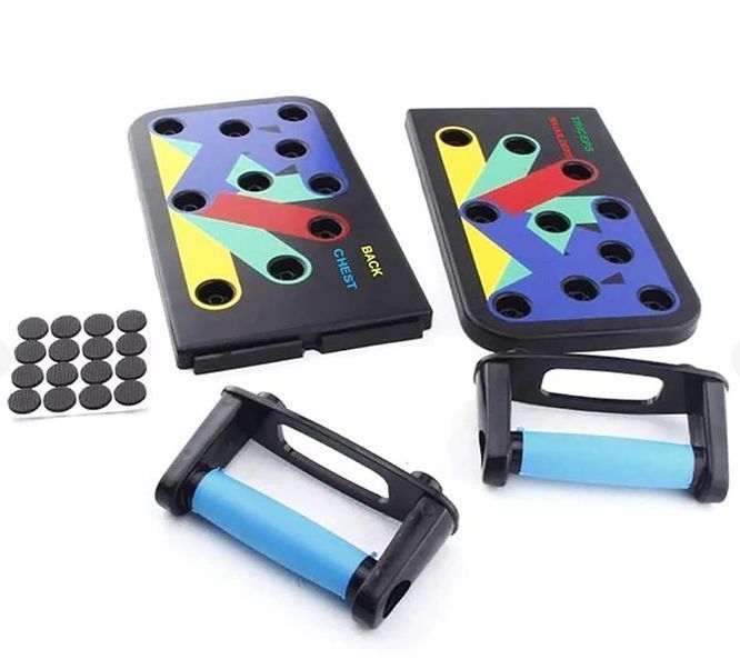 Дошка для віджимання JT-006 foldable push up board для всіх груп м'язів (30) VEN0122 фото