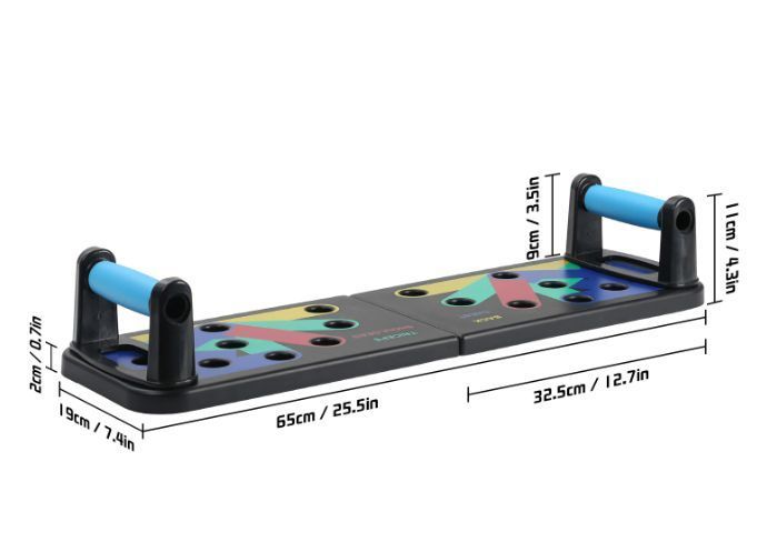 Дошка для віджимання JT-006 foldable push up board для всіх груп м'язів (30) VEN0122 фото