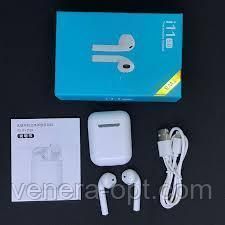 Bluetooth-Навушники i11 TWS сенсорні! TV79 фото