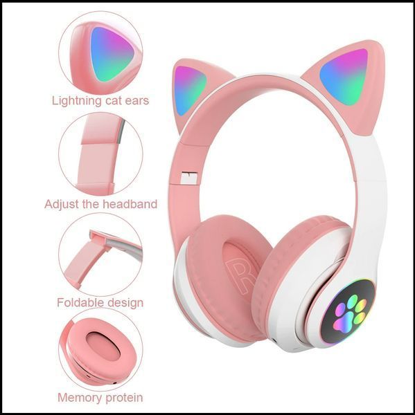 Беспроводные Bluetooth наушники Cat Ear VZV-23M VZV23M фото