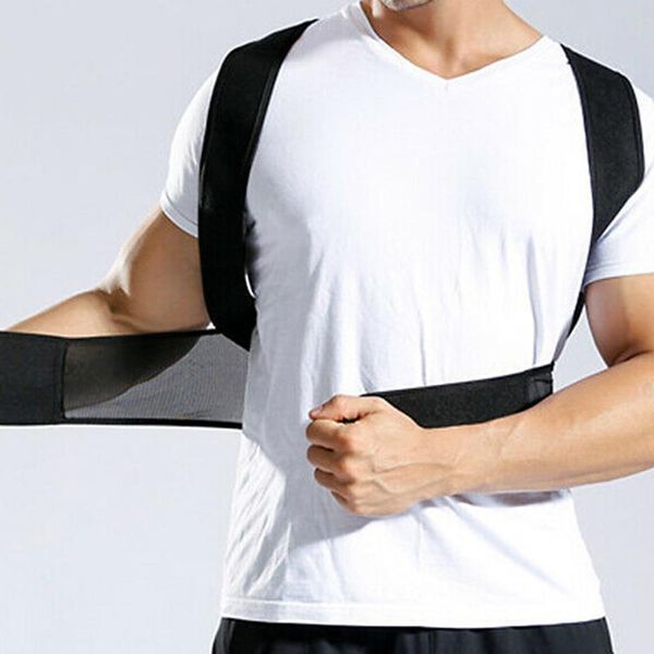 Грудопоясничний корсет коректор правильної постави Back Pain Need Help Чорний для спини від сутулості (100) VEN95 фото