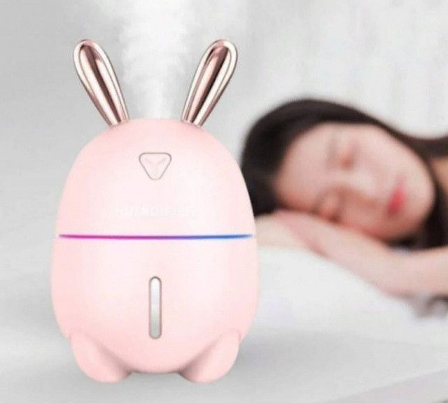Зволожувач повітря і нічник 2в1 Humidifiers Rabbit кролик зайчик TV410 фото