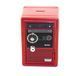 Скарбничка Металева Ретро Сейф Червоний Metal Safe Radio Радіо TV0100 фото 4