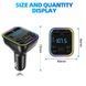 Модулятор FM,2 USB,1-Type C Car Fm player G39 VEN142 фото 3