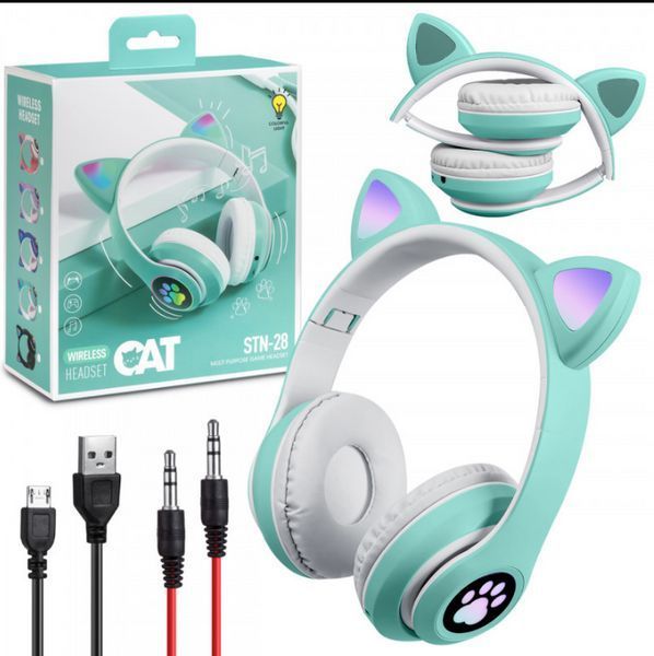 Беспроводные Bluetooth наушники Cat Ear STN-28(маленькая упаковка ) TVSTN28 фото