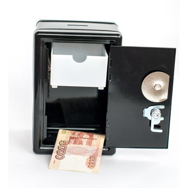Скарбничка Металевий Сейф Metal Safe Radio Радіо TV0100 фото