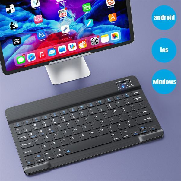 Беспроводная Клавиатура и Мышь. Ультратонкая Bluetooth на Аккумуляторе (40) VEN0330 фото
