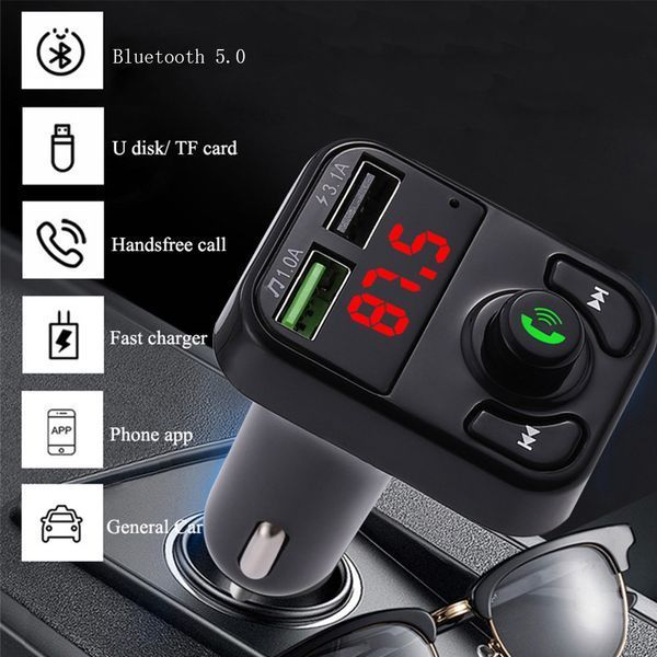 Автомобільний FM-модулятор Multifunction Wireless Car MP3 Player X8 VEN137 фото