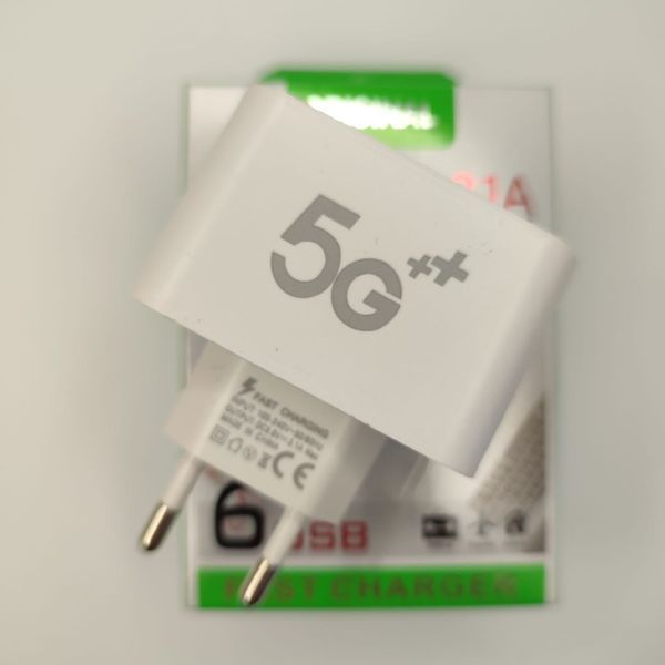 Зарядний пристрій на 6USB ORIGINAL 3.1 OUTPUT 56 FAST CHARGER VEN322 фото