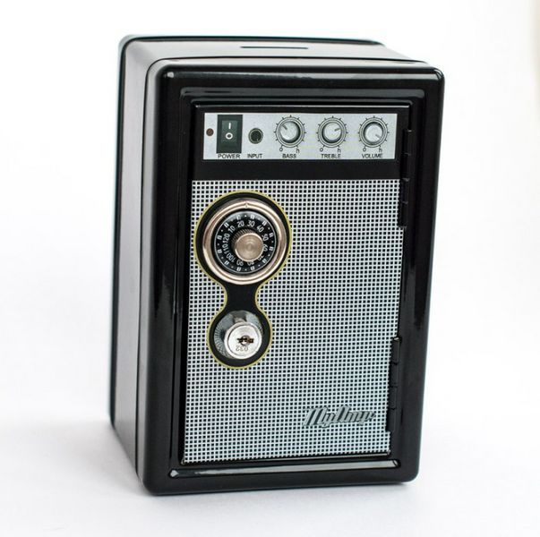 Скарбничка Металевий Сейф Metal Safe Radio Радіо TV0100 фото
