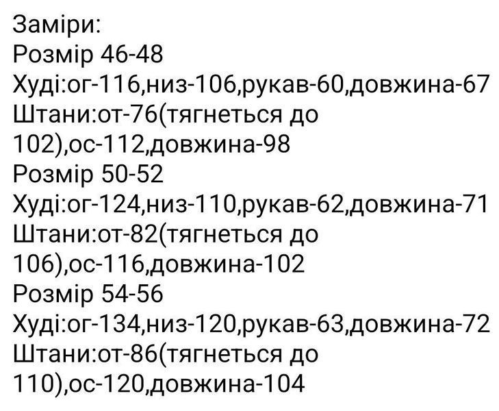 Костюм чоловічий (худі + штани) к26 фото