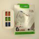 Зарядний пристрій на 6USB ORIGINAL 3.1 OUTPUT 56 FAST CHARGER VEN322 фото 5