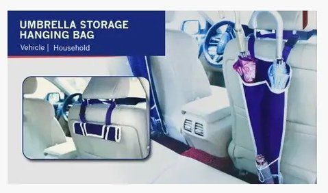 Органайзер для парасольок в автомобіль UMBRELLA STORAGE BAG HANGING 345 фото