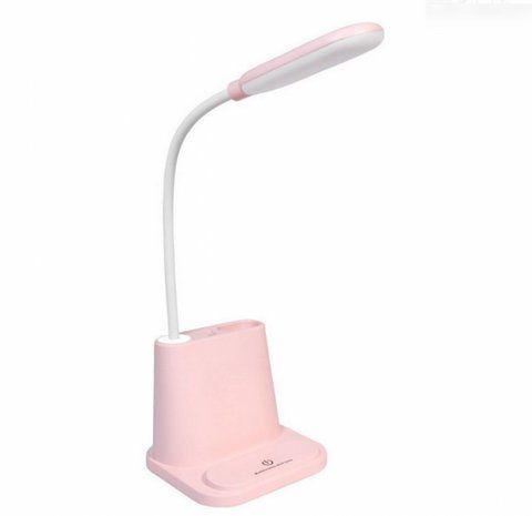 Лампа настільна сенсорна multifunctional DESK LAMP з вентилятором та тримачем для телефону TV622 фото