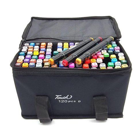 Набір маркерів для скетчинга 120 шт TOUCH 120 PEN120 фото
