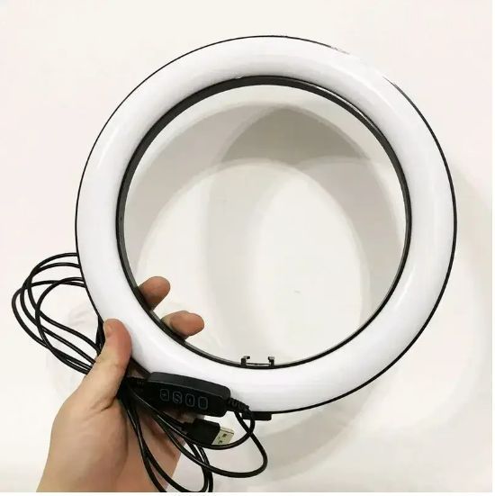 Кільцева Led-лампа 3 різновиди світіння CXB 360 36cm TV36CM фото