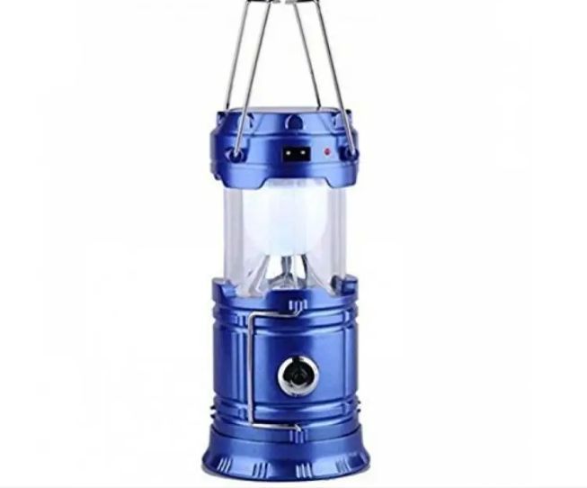 Солнечная кемпинговая LED лампа / фонарь с эффектом огня Jia Hao JH-5880 BR00011 VEN26 фото
