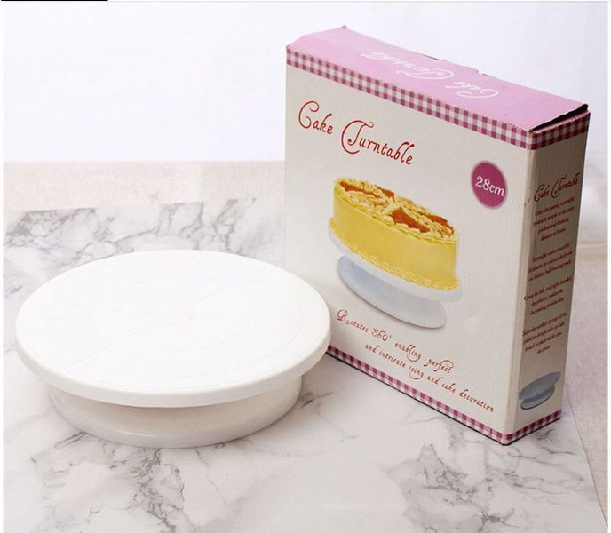Вращающаяся подставка для декорирования торта 28 cм Cake Turntable (24) VEN0220 фото