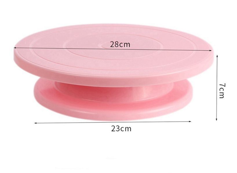 Вращающаяся подставка для декорирования торта 28 cм Cake Turntable (24) VEN0220 фото