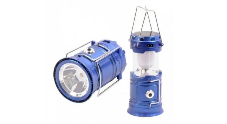 Солнечная кемпинговая LED лампа / фонарь с эффектом огня Jia Hao JH-5880 BR00011 VEN26 фото