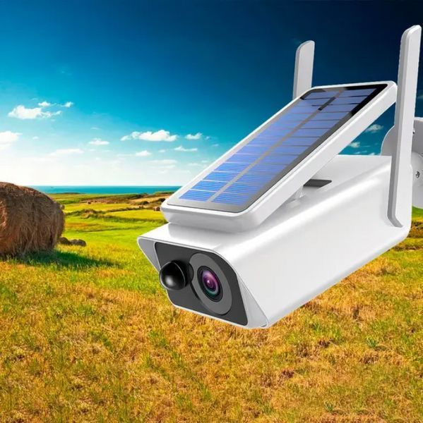Вулична WIFI-камера відеоспостереження Solar ABQ-Q1 Full HD.Програма hisee se VEN03 фото