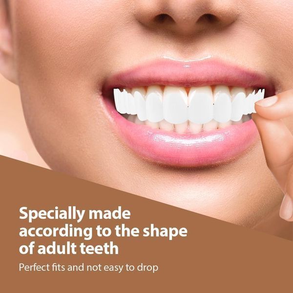 Вініри SnapOn Smile Veneers для зубів сніп він змайл 2 ЧЕЛЮСТІ VEN286B фото