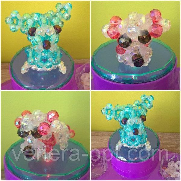 Конструктор-бусины Commies Make Crystal Creations, конструктор для девочки B124 фото
