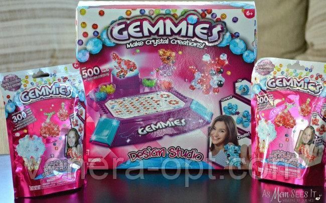 Конструктор-бусины Commies Make Crystal Creations, конструктор для девочки B124 фото