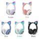Бездротові блютуз навушники світяться з котячими вушками LED CAT EAR P33 TVP33M фото 2