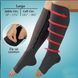 Лечебные компрессионные гольфы от варикоза Zip Sox (Зип Сокс) со змейкой бежевые TV200B фото 5