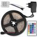 Стрічка світлодіодна LED 3528 RGB 3м 180 LED з пультом і блоком живлення RGB-M фото 1