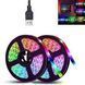 Стрічка світлодіодна LED 3528 RGB 3м 180 LED з пультом і блоком живлення RGB-M фото 2