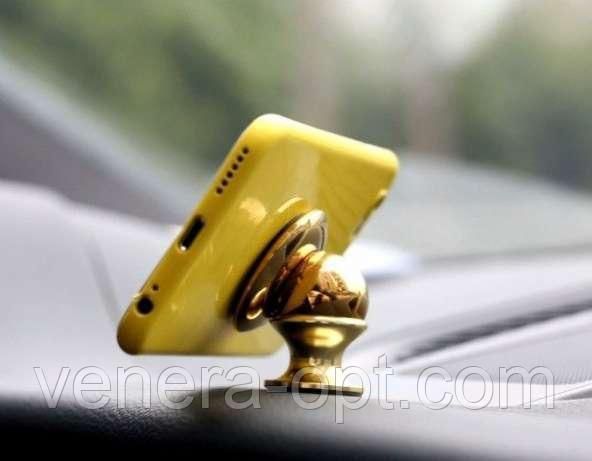 Магнитный держатель для телефона, планшета, навигатора в авто. 360 Mobile Bracket 224 фото